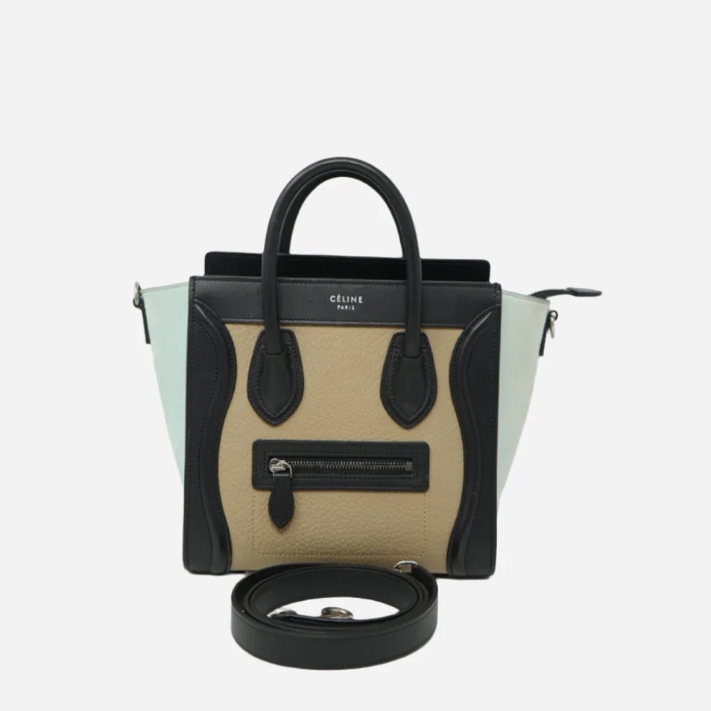 Celine Nano Calfskin Luggage Handle Bag 2017